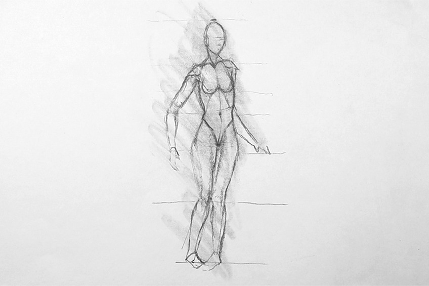 female body drawing 18