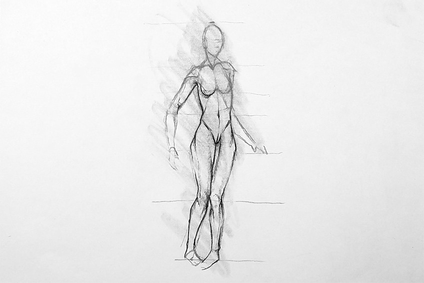 female body drawing 20
