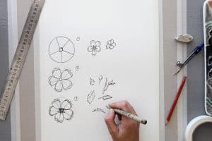 How to Draw Flowers - A Step-by-Step Guide for Simple Flower Drawings