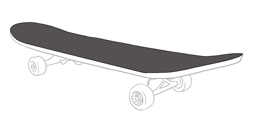 skateboard Drawing 5