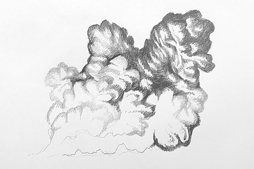 drawing smoke