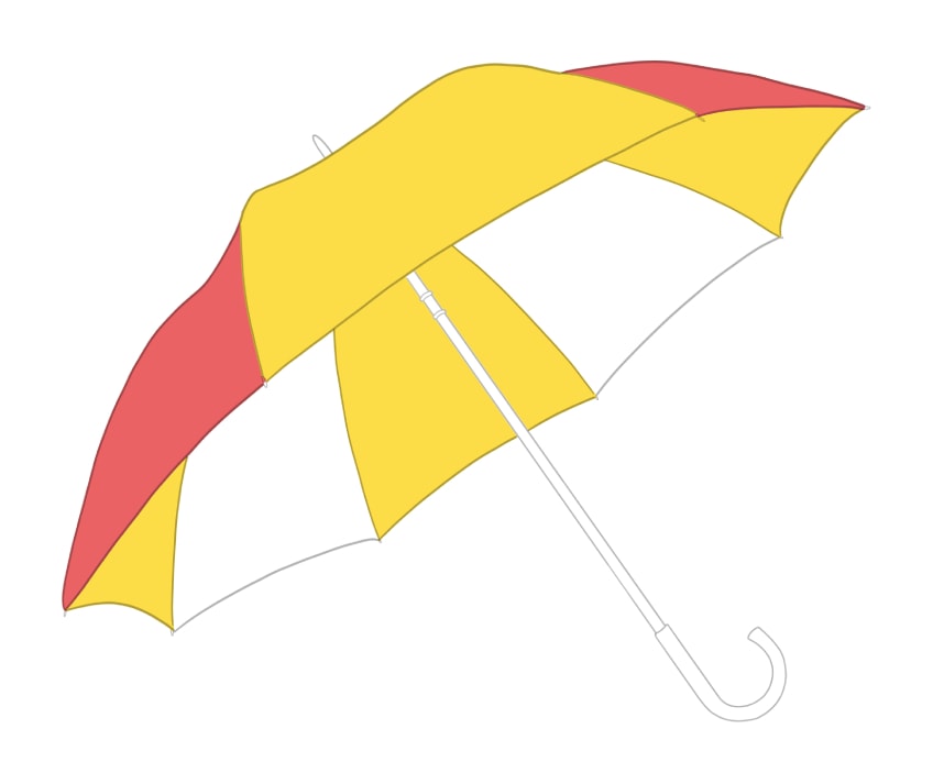 umbrella drawing 8