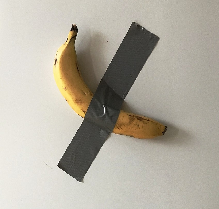 Banana Taped to Wall Artwork Expected to Fetch $1 Million