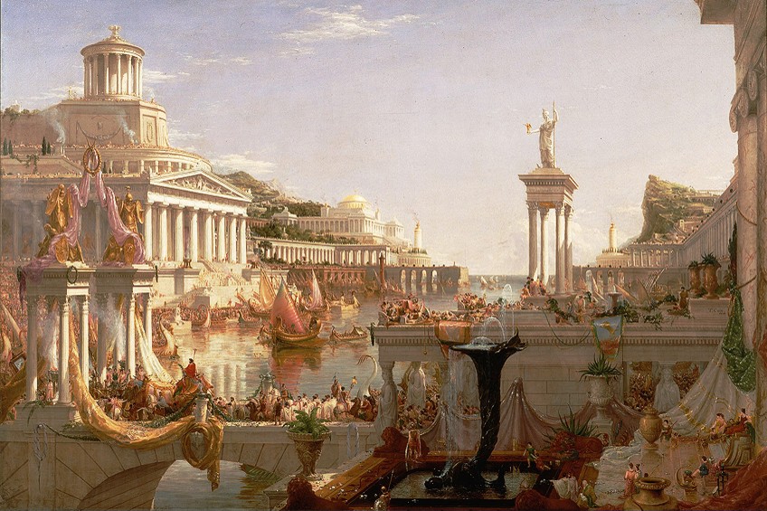 Course of Empire by Thomas Cole