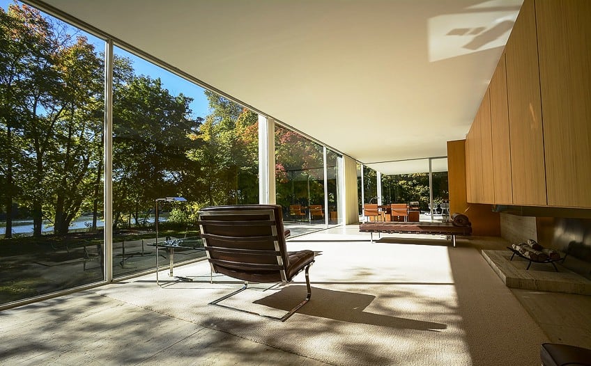Example of the Interior of the Farnsworth House