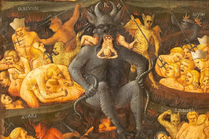 medieval art heaven and hell