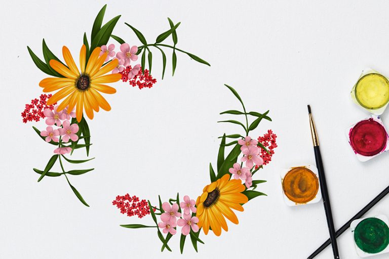 How to Draw a Floral Design – Create an Easy Flower Design