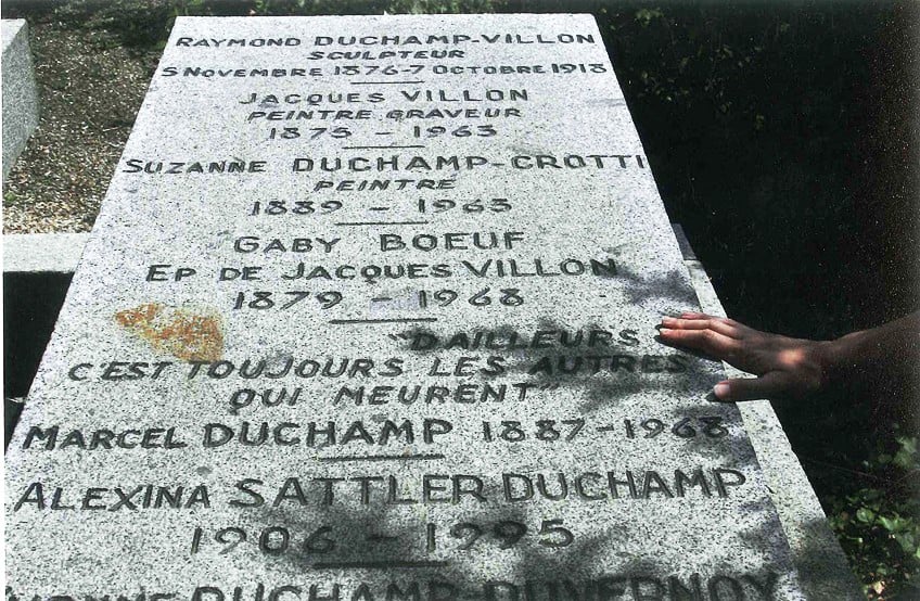 Marcel Duchamp Grave