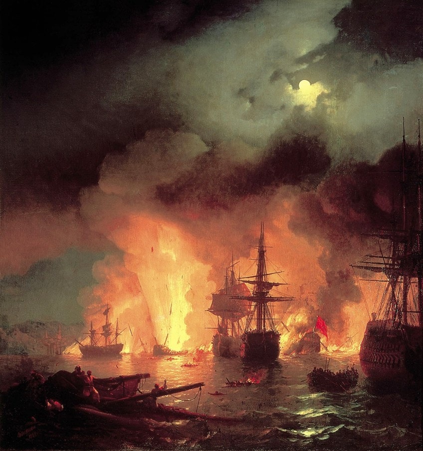 Paintings by Ivan Aivazovsky