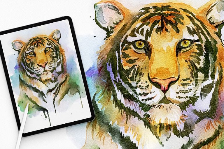Procreate Watercolor Brushes – Top Watercolor Brush for Procreate