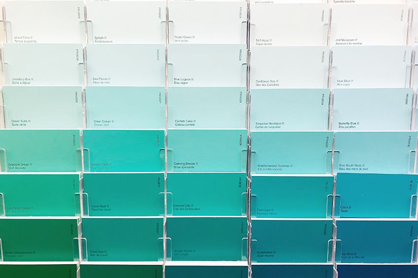 Shades of Aqua