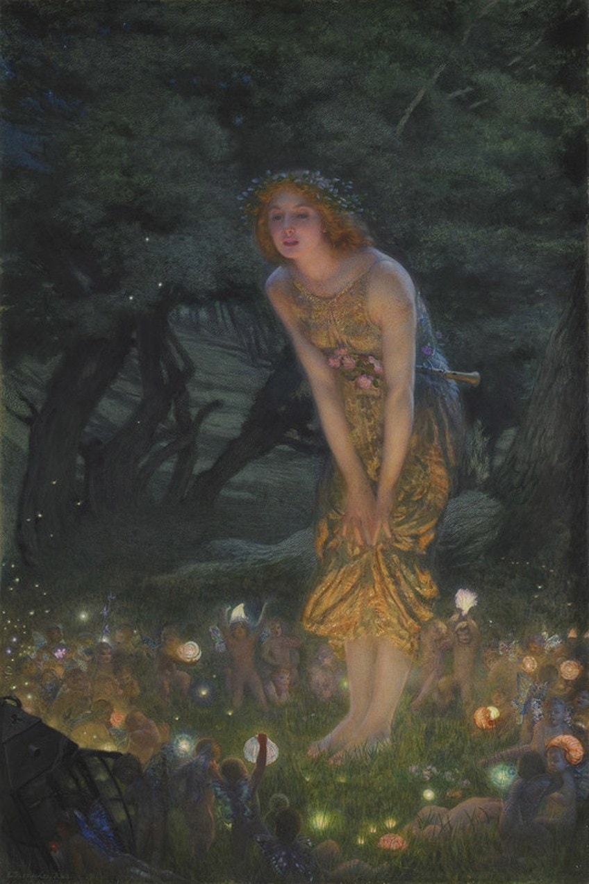 Victorian Fairy Painting
