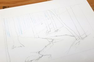 How to Draw a Forest - Step-by-Step Drawing Tutorial