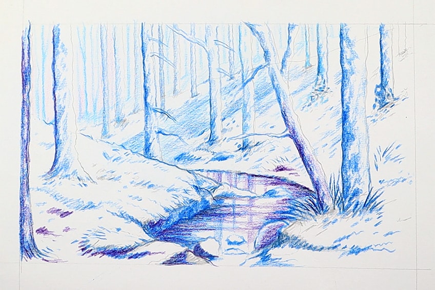 forest drawing 20