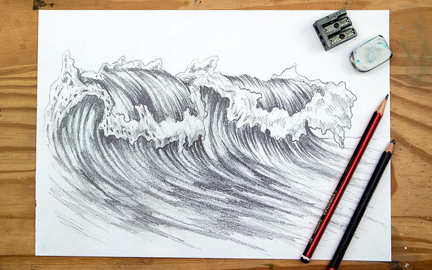 How To Draw Ocean Waves Step By Step - vrogue.co