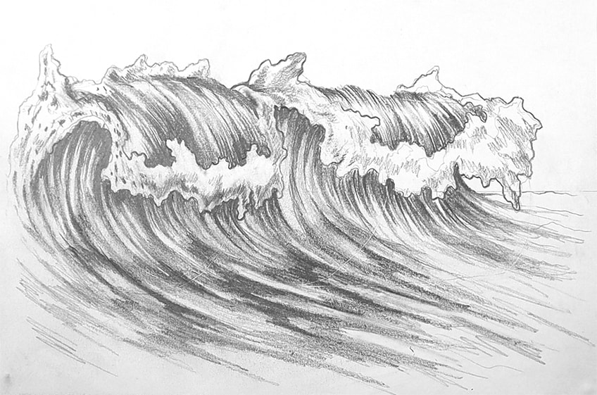 wave drawing 26