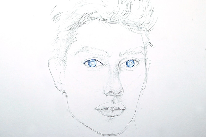Drawing a Boy 15