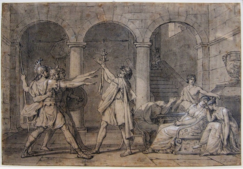Jacques-Louis David Drawing