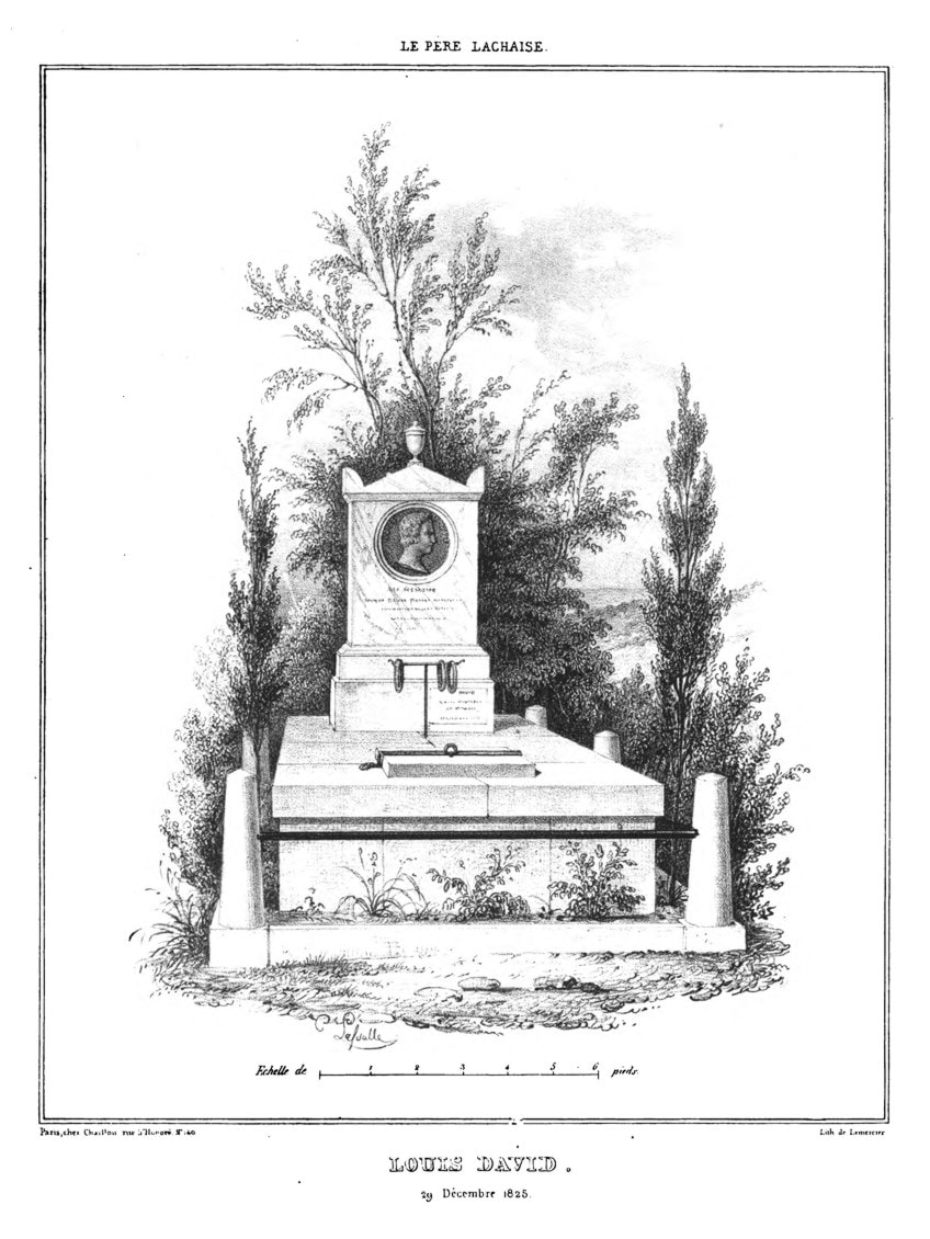 Jacques-Louis David Grave