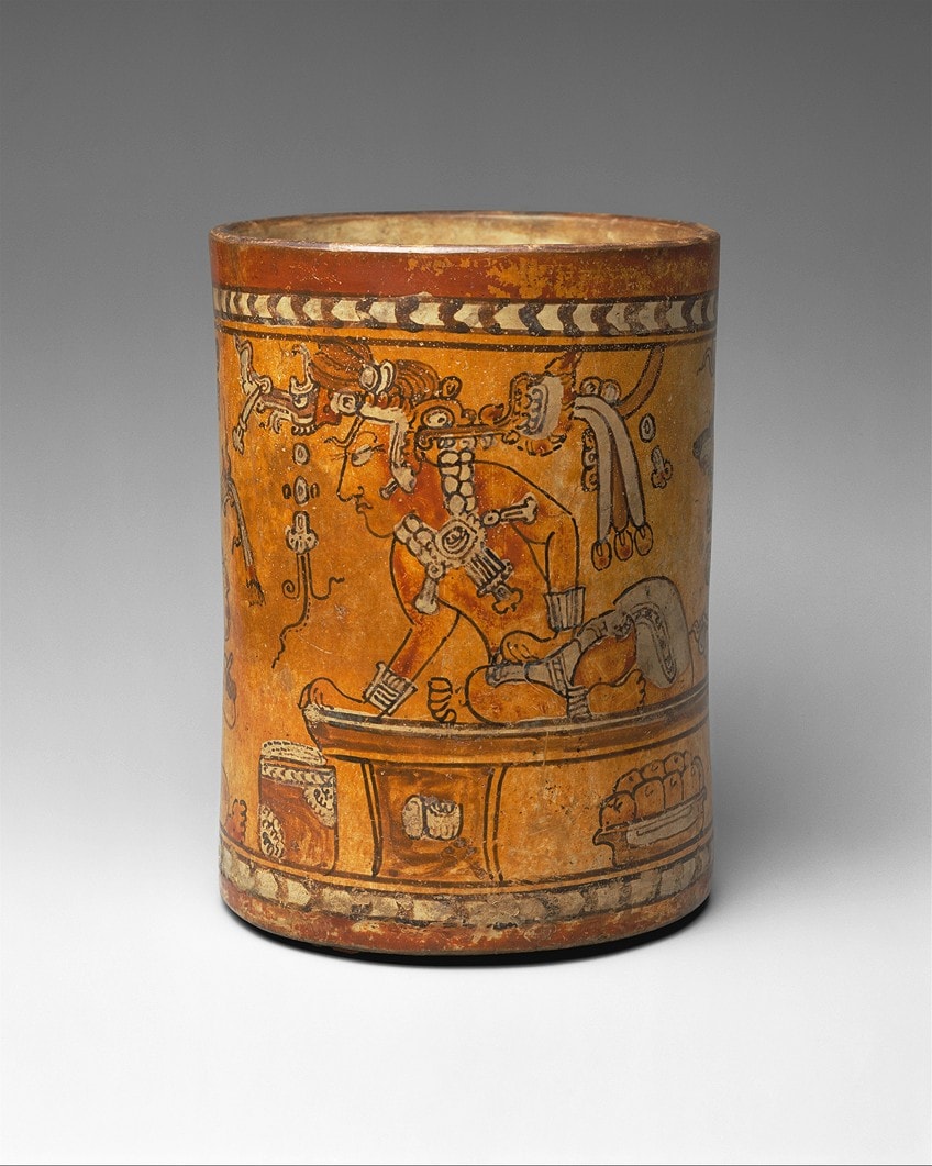 Mayan Art Vessels