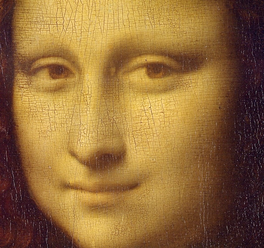 Mona Lisa Painting Color