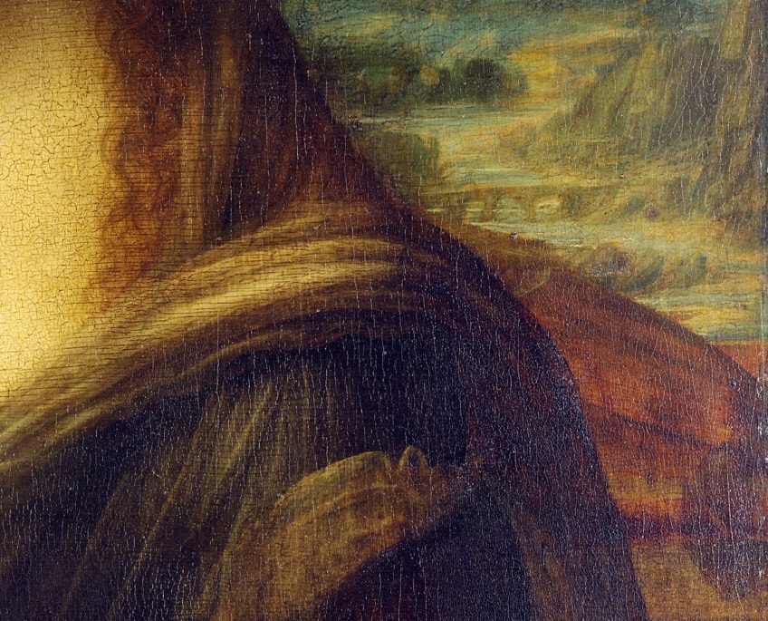 Mona Lisa Painting Texture