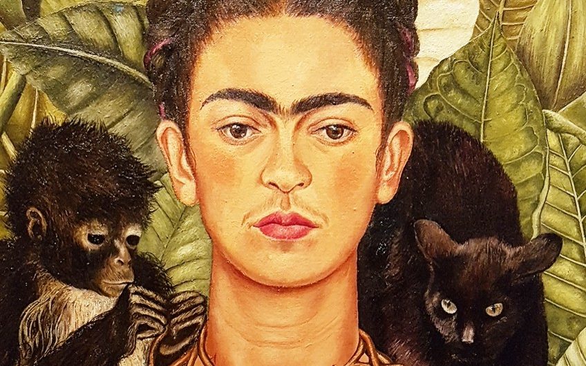 Self-Portrait With Thorn Necklace and Hummingbird by Frida Kahlo