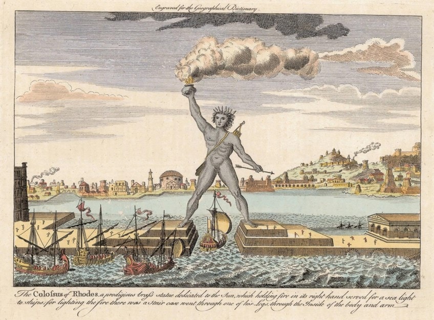 Seven Wonders Colossus of Rhodes