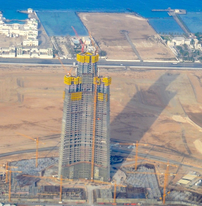 View of the Jeddah Tower