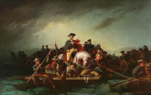 "Washington Crossing the Delaware" by Emanuel Leutze - A Study