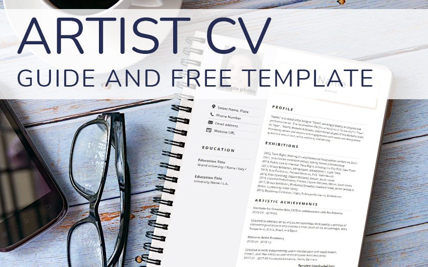 how to write an artist statement resume