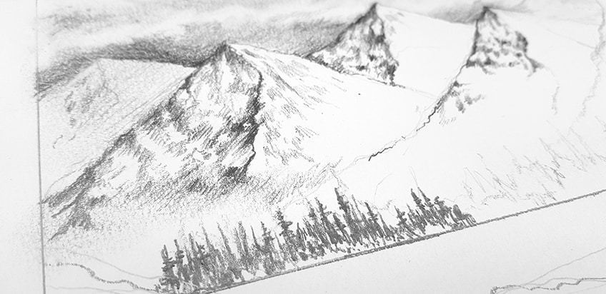 landscape drawing 10