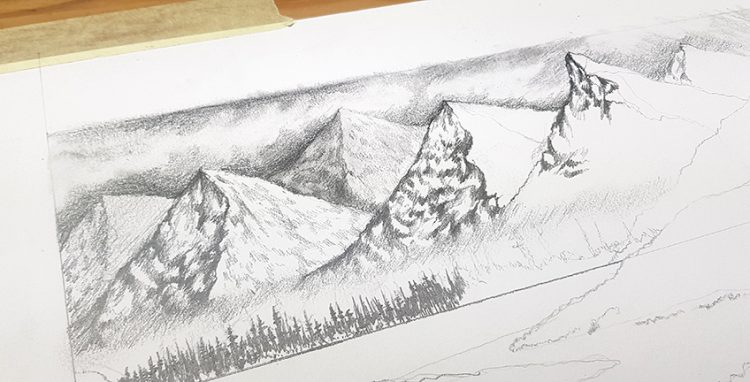 How to Draw Landscapes – Landscape Drawing for Beginners