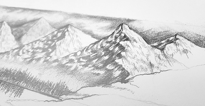 landscape drawing 16