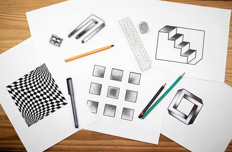Optical Illusion Drawing – How You Use Optical Illusions in Art?