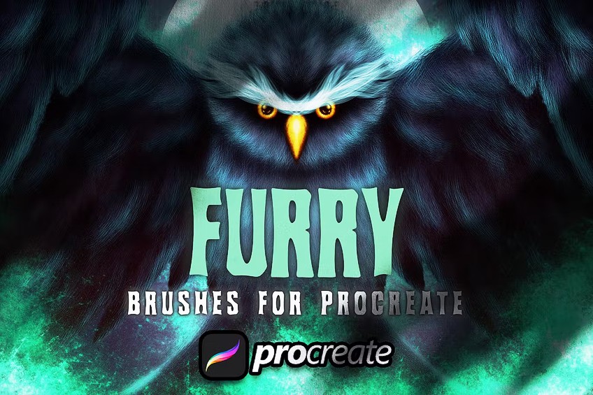 Best Procreate Fur Brushes