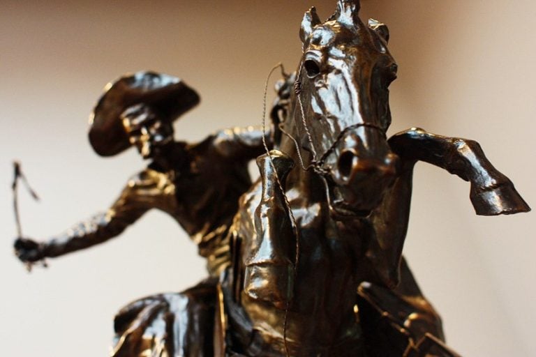 “Bronco Buster” by Frederic Remington – The Bronco Buster Statue