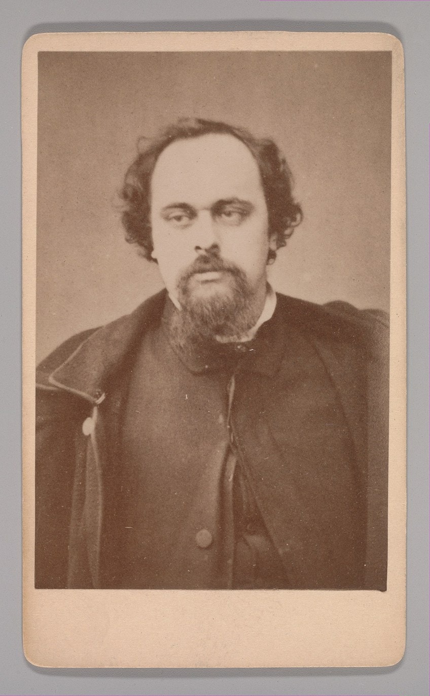 Dante Gabriel Rossetti Photograph