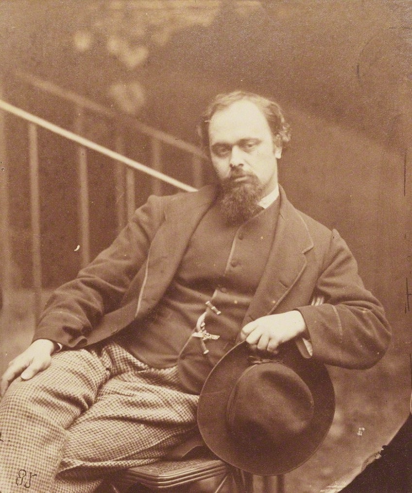 Dante Gabriel Rossetti Portrait