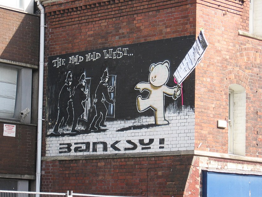 Famous Banksy Art