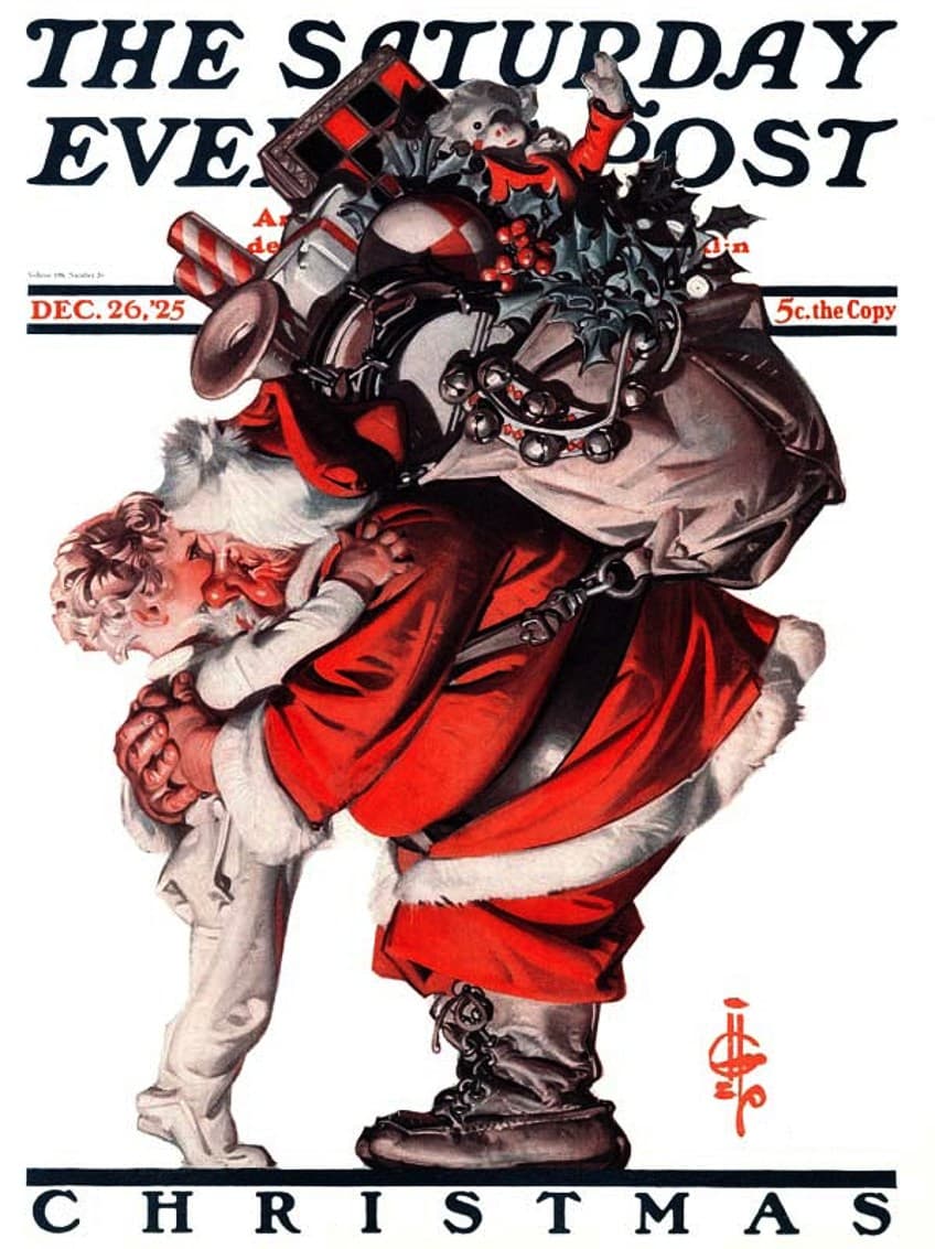J. C. Leyendecker Santa Claus