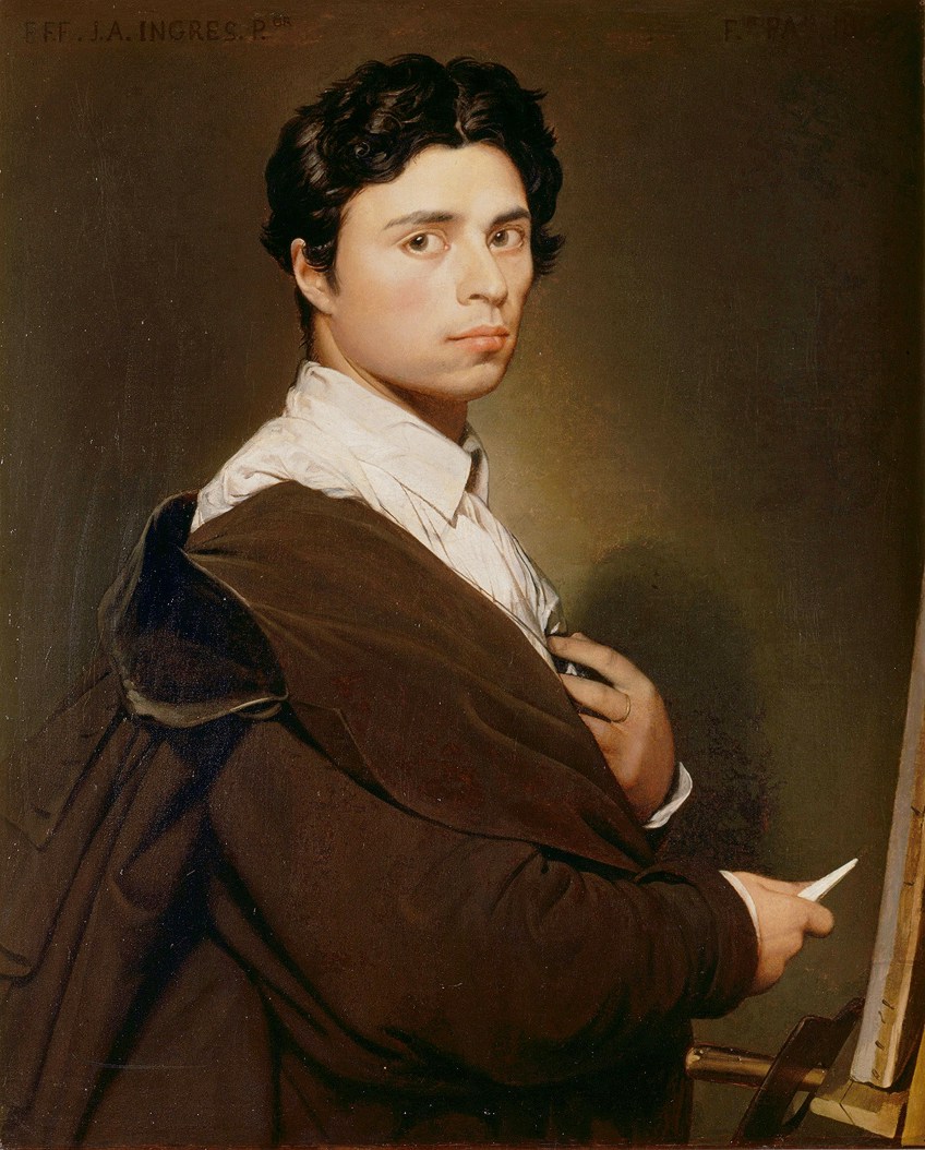 Jean-Auguste-Dominique Ingres Self-Portrait