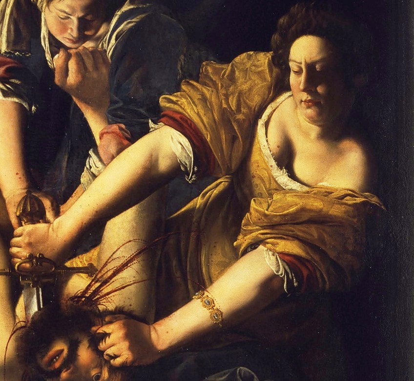 Judith Beheading Holofernes Close-Up
