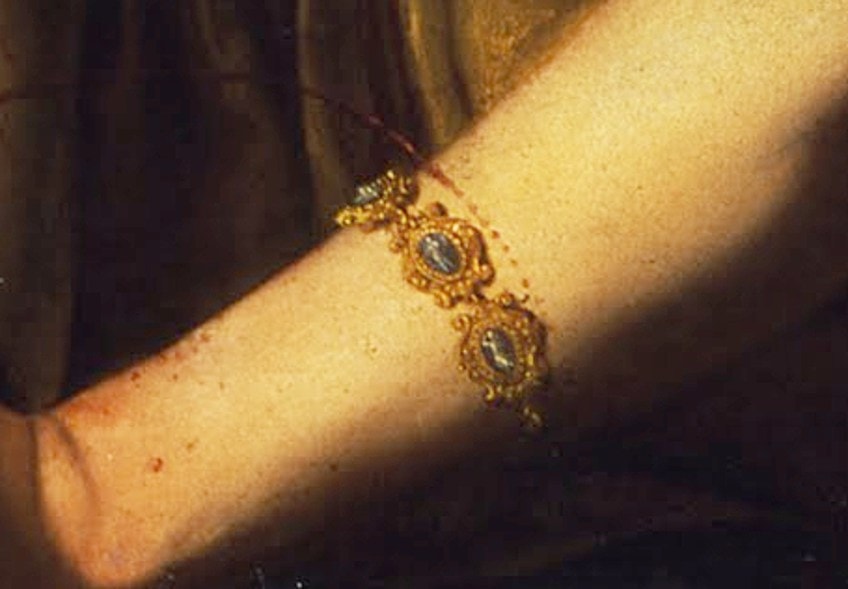 Judith Beheading Holofernes Painting Detail