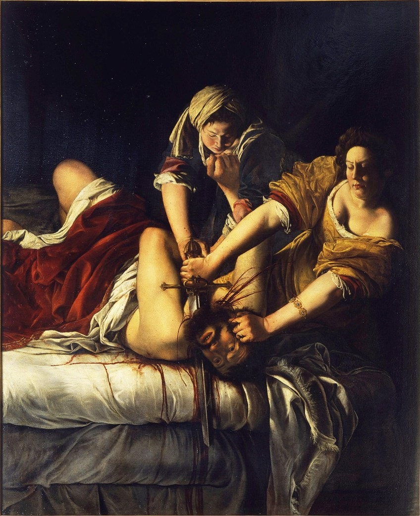 Judith Beheading Holofernes Painting