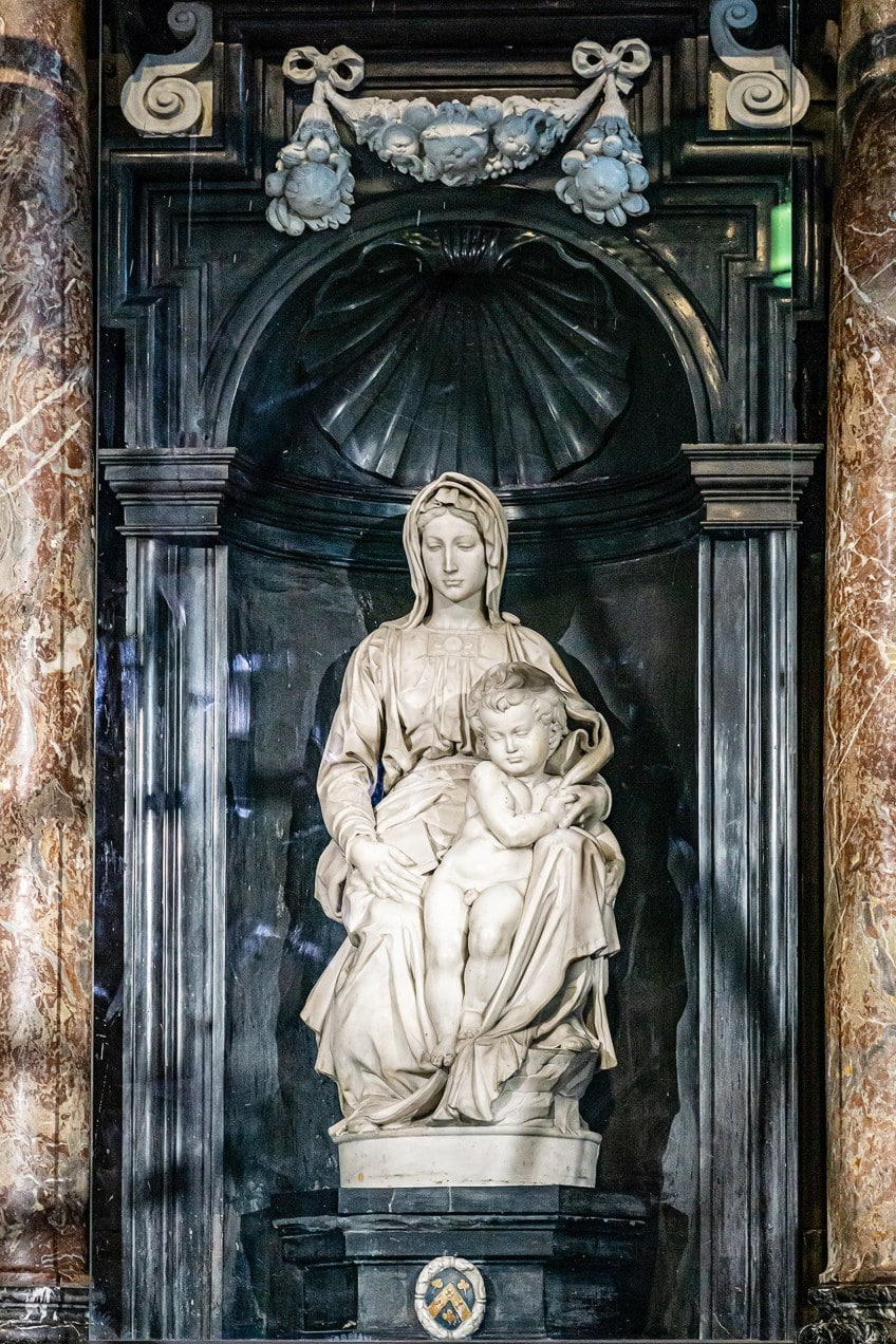 madonna and child michelangelo