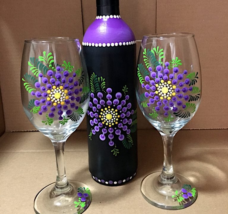 How to Paint Glass Bottles - Step-by-Step Glass Decorating Guide