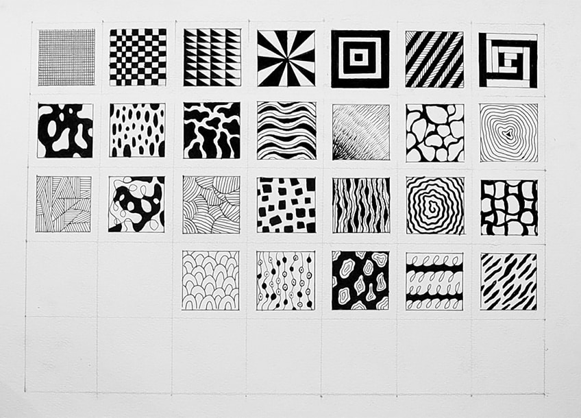 simple patterns to draw