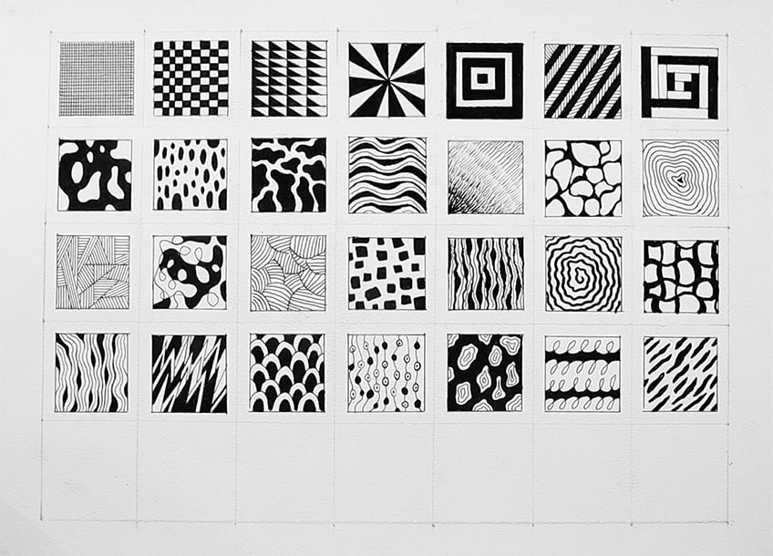 easy pattern artwork