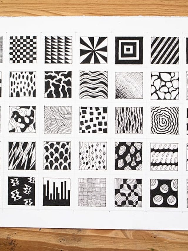 cropped easy patterns to draw